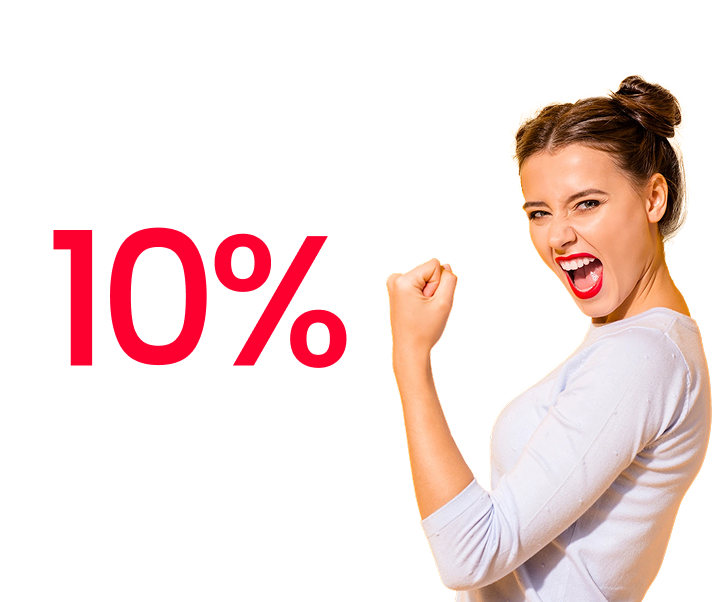 Reducem comisioanele cu 10%